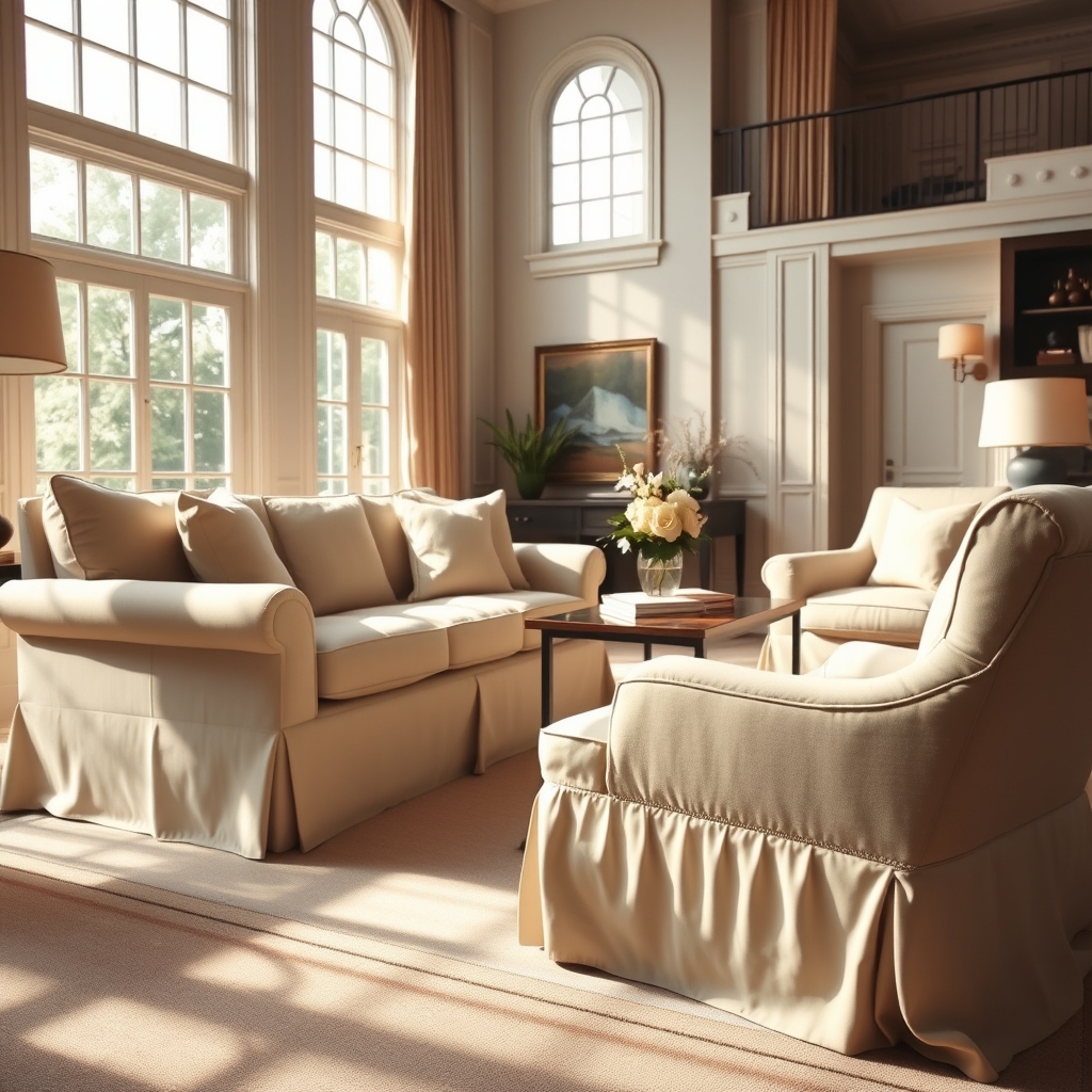 skirted furniture - Illustration 1